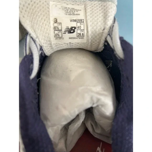 New Balance 860 V2 Running Shoes SZ 8.5 B Workout W860SB2 Women - Picture 4 of 10